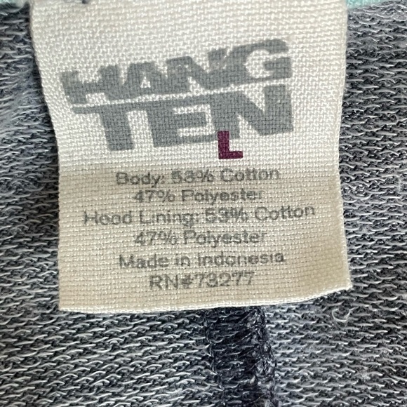 Hang Ten L Heather Gray Sleeveless Dress – Lightweight Summer Coverup - Picture 3 of 7